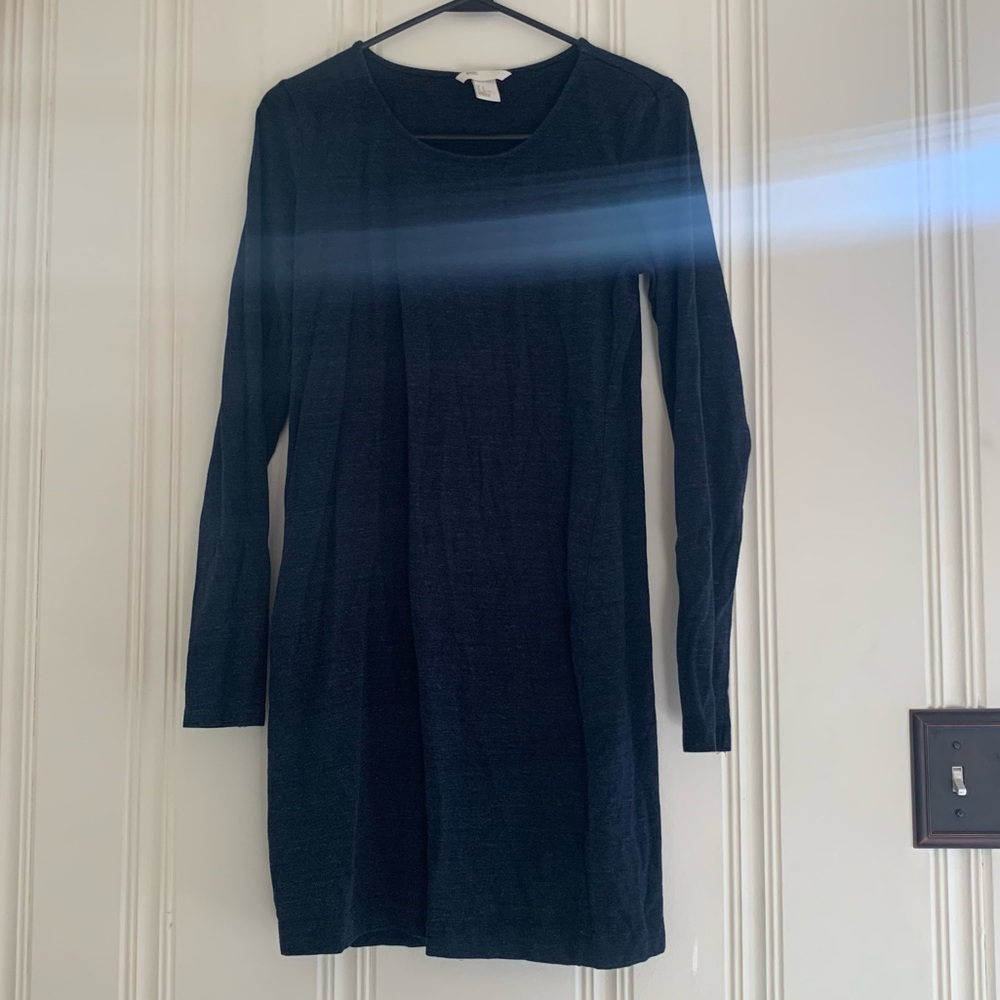 H&M Long Sleeve Slim Fit Dress Casual